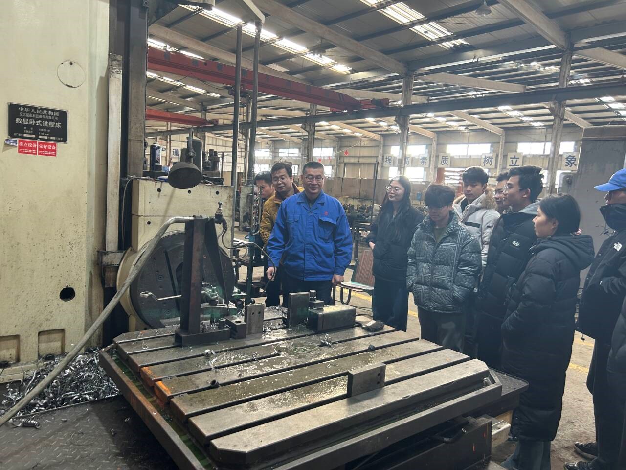 機械工程學院前往山東第二機械廠參觀學習